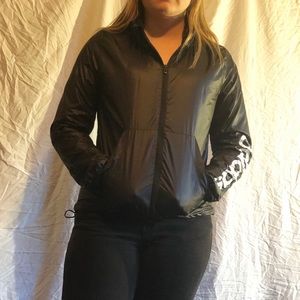 Adidas zip up wind breaker
